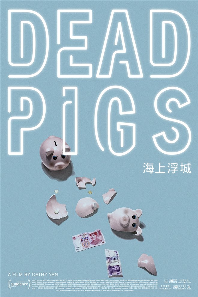 Dead Pigs Large Poster