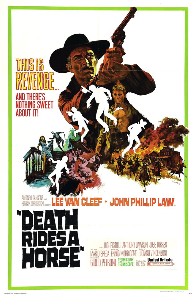 Death Rides a Horse Large Poster