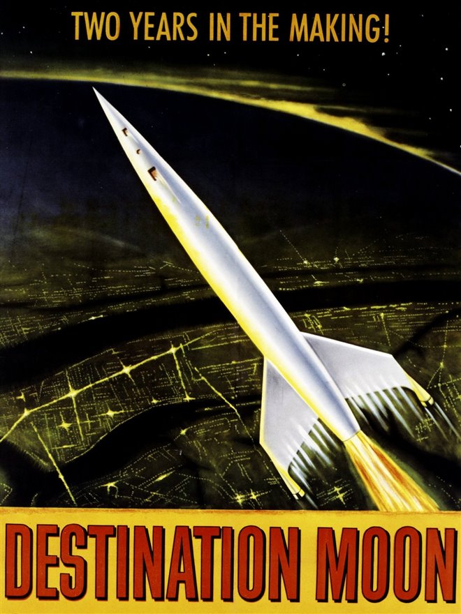 Destination Moon Large Poster