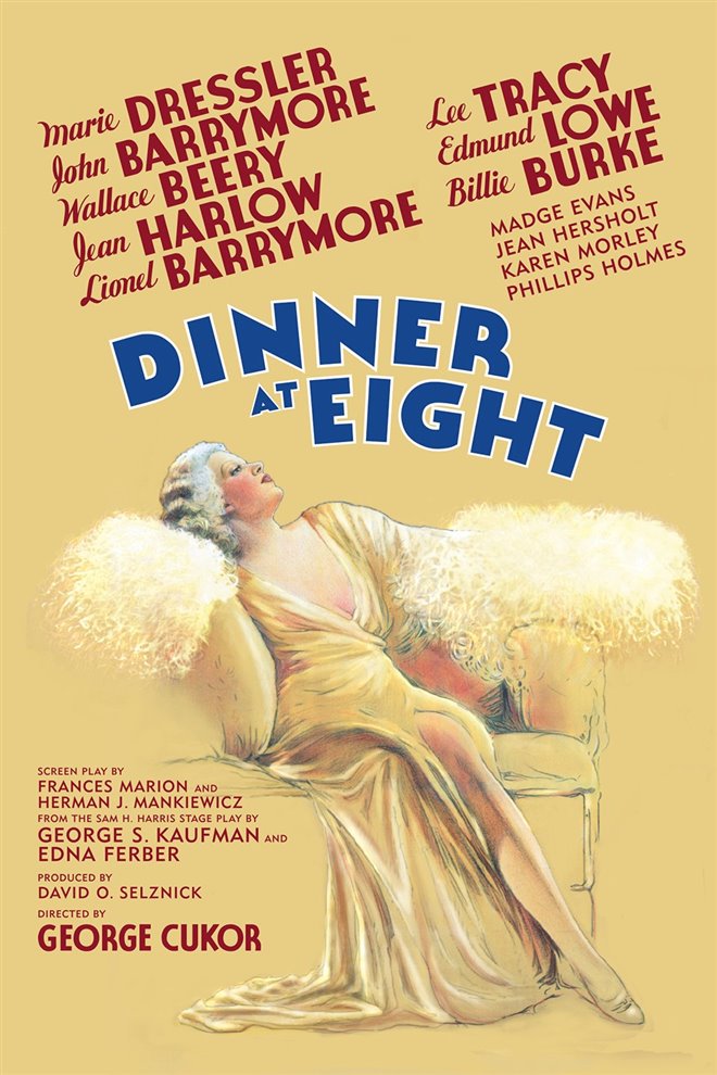 Dinner at Eight Large Poster