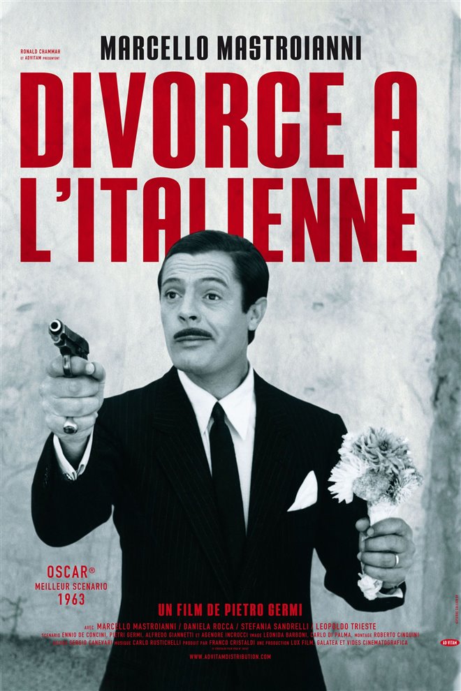 Divorce à l'italienne Large Poster