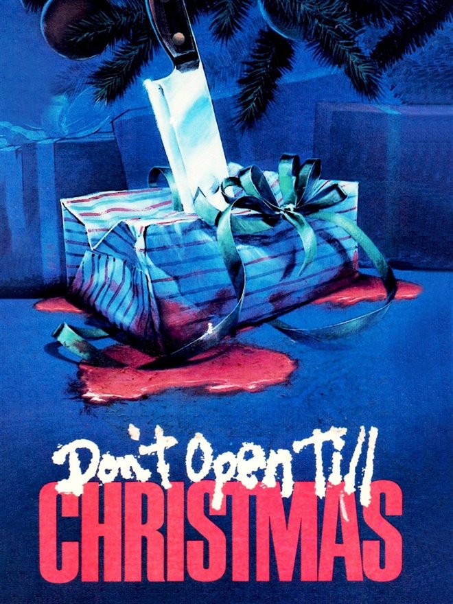 Don't Open Till Christmas Large Poster