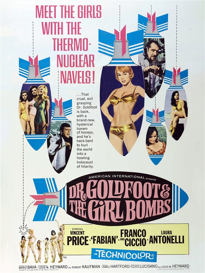 Dr. Goldfoot and the Girl Bombs Large Poster