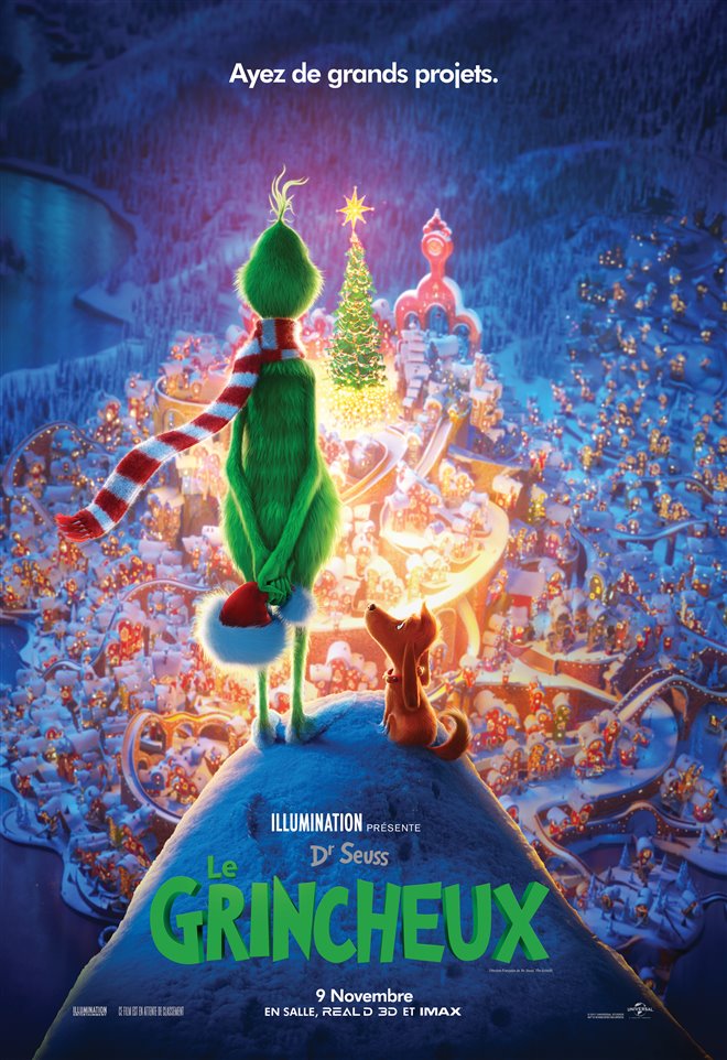 Dr. Seuss Le grincheux Large Poster