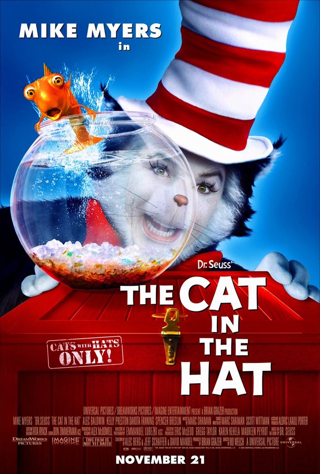 Dr. Seuss' The Cat in the Hat Large Poster