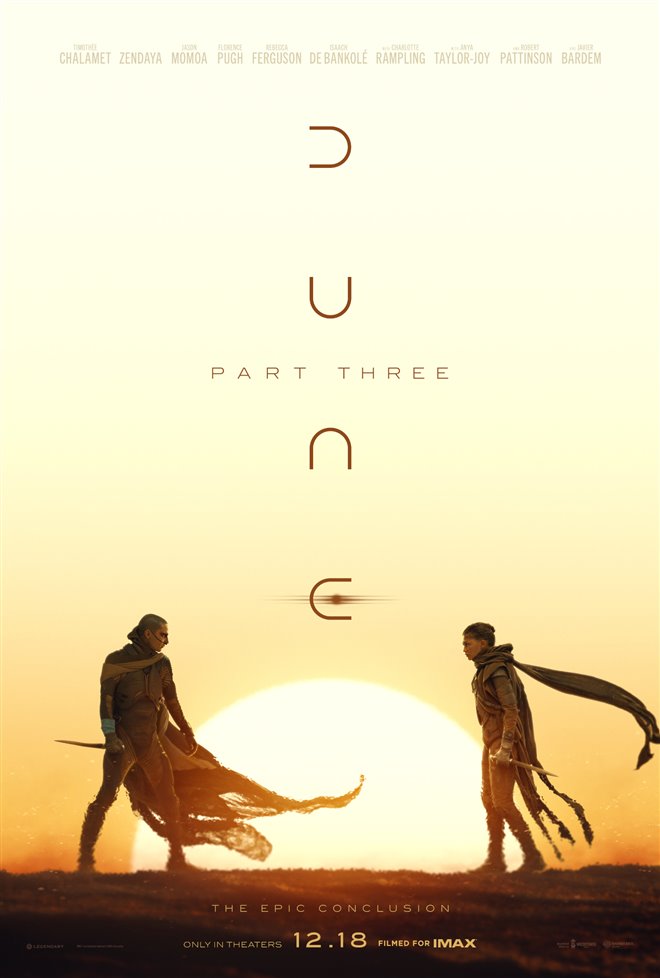 Dune: Part Three Large Poster