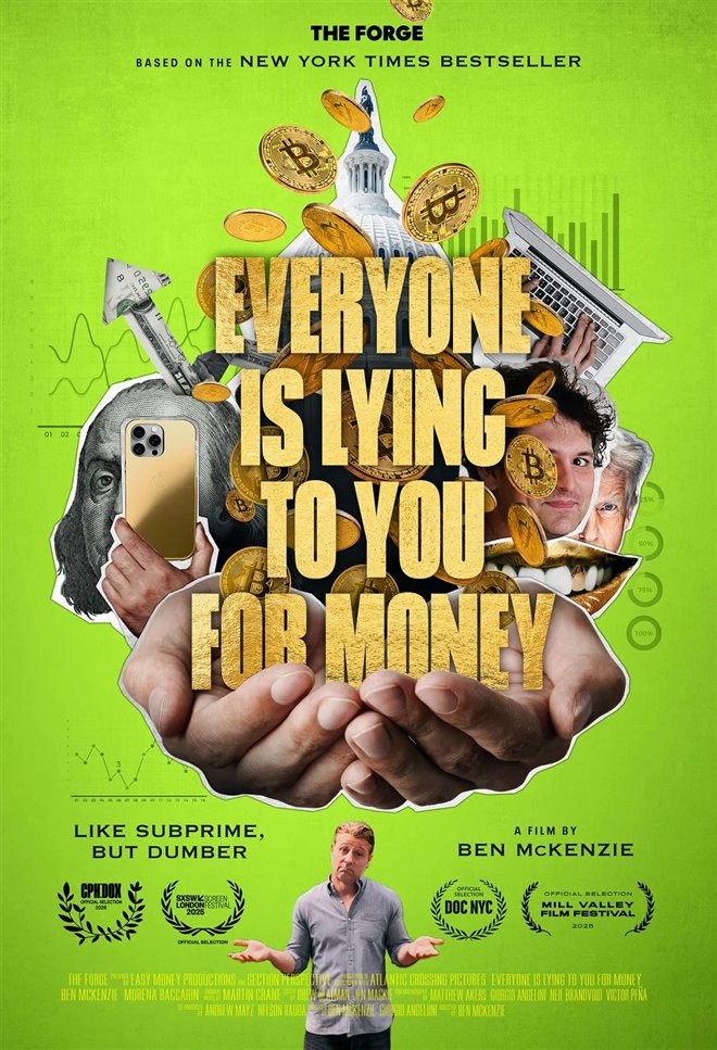 Everyone Is Lying To You For Money Large Poster
