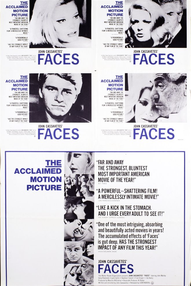 Faces Large Poster