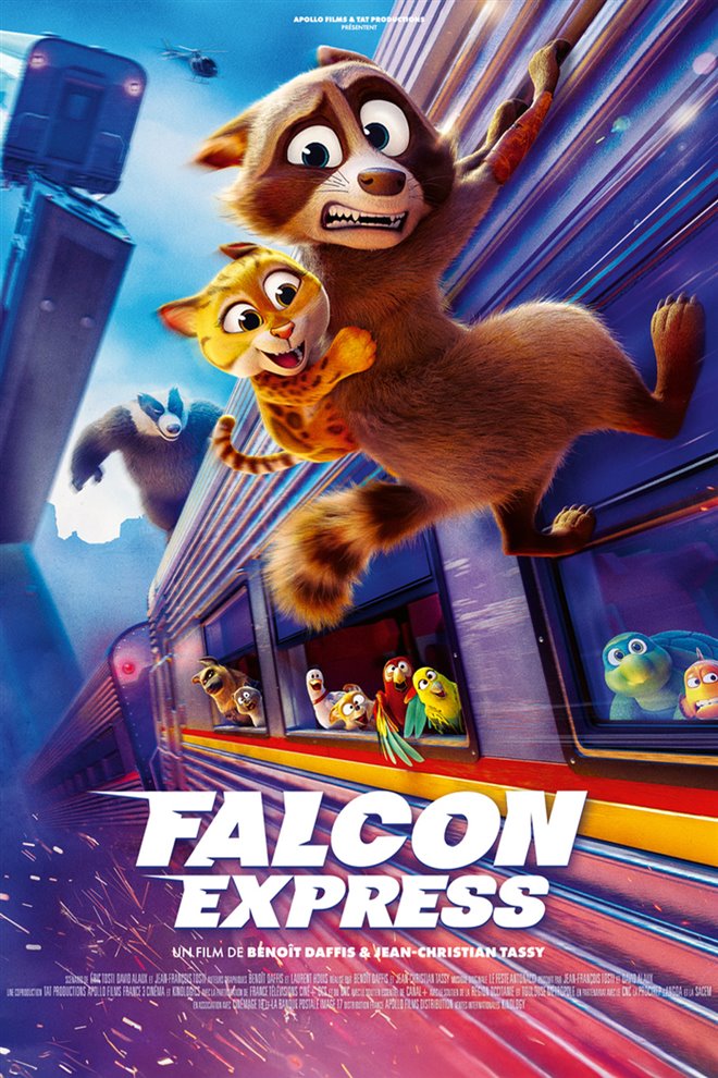 Falcon Express Large Poster