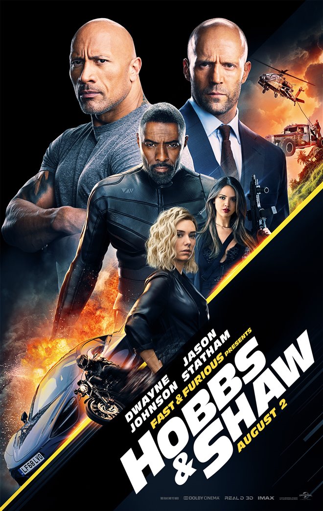 Fast & Furious Presents: Hobbs & Shaw Large Poster