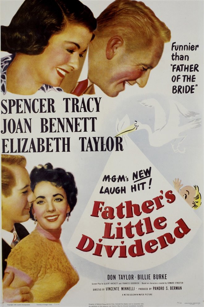 Father's Little Dividend (1951) Large Poster