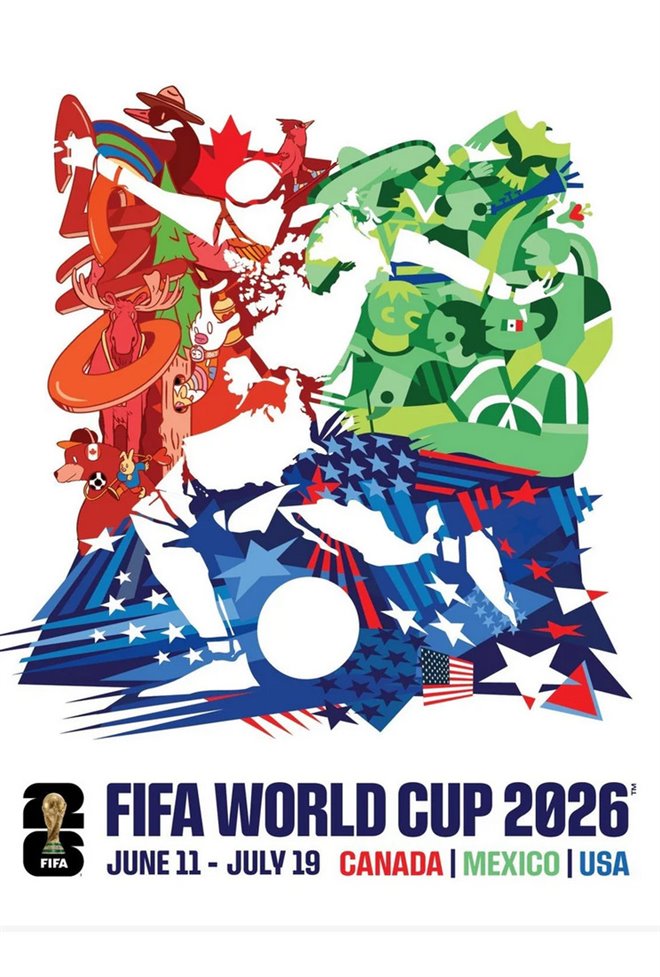 FIFA 2026: NORWAY VS. FRANCE Large Poster