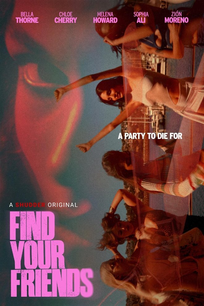 Find Your Friends Large Poster