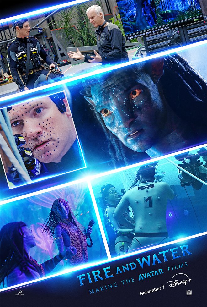 Fire and Water: Making the Avatar Films (Disney+) Large Poster