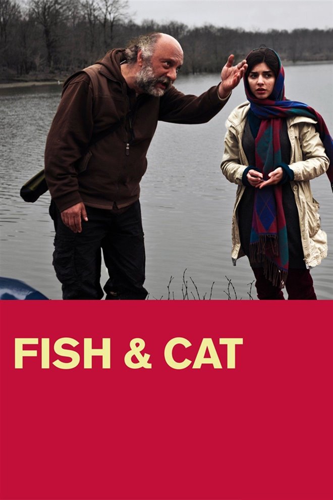 Fish & Cat Large Poster