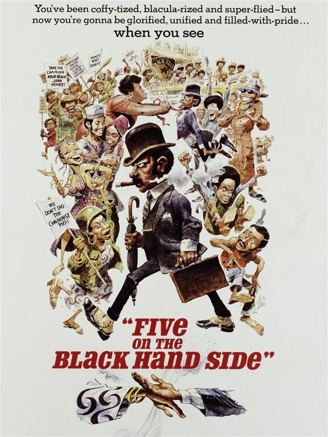 Five on the Black Hand Side Large Poster