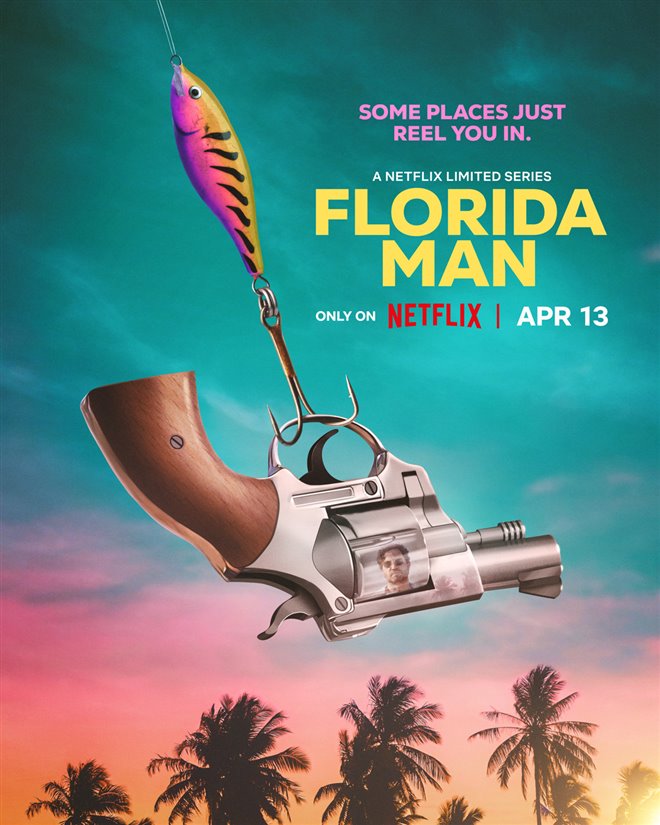 Florida Man movie large poster.