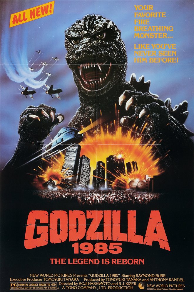 Godzilla 1985 Large Poster