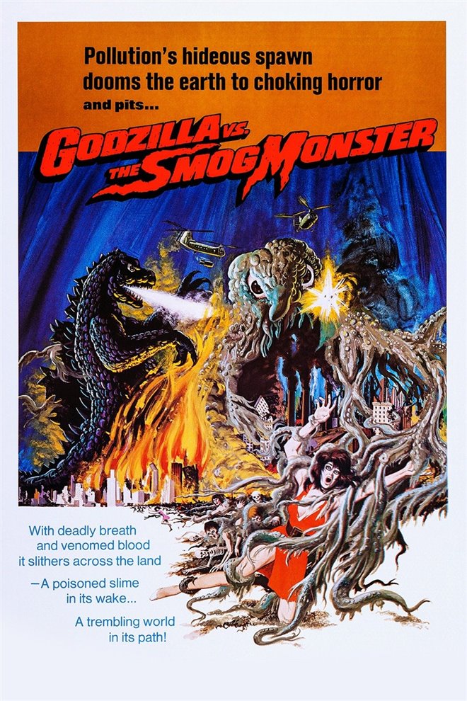 Godzilla vs. the Smog Monster Large Poster