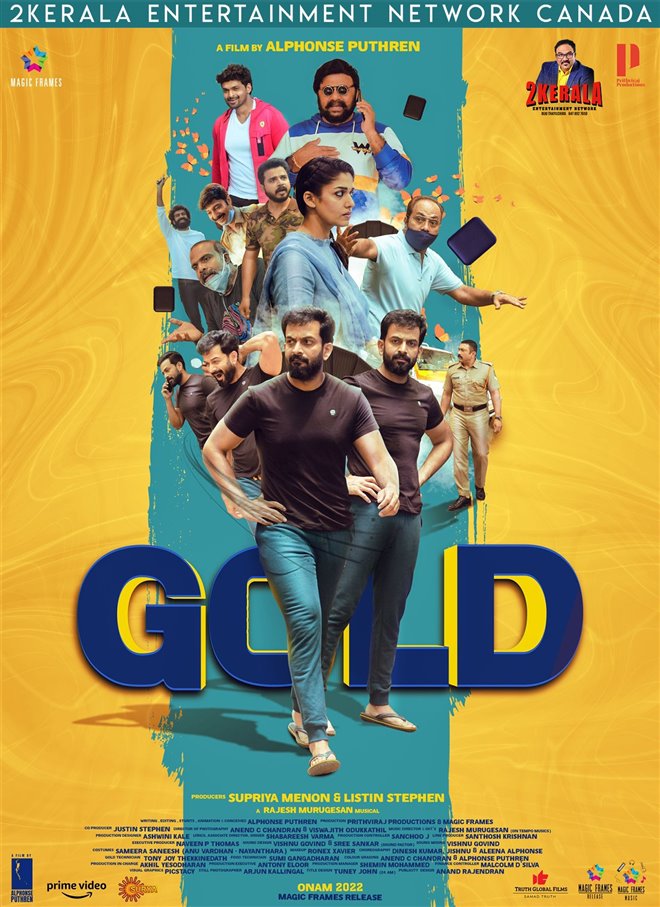 Gold Large Poster