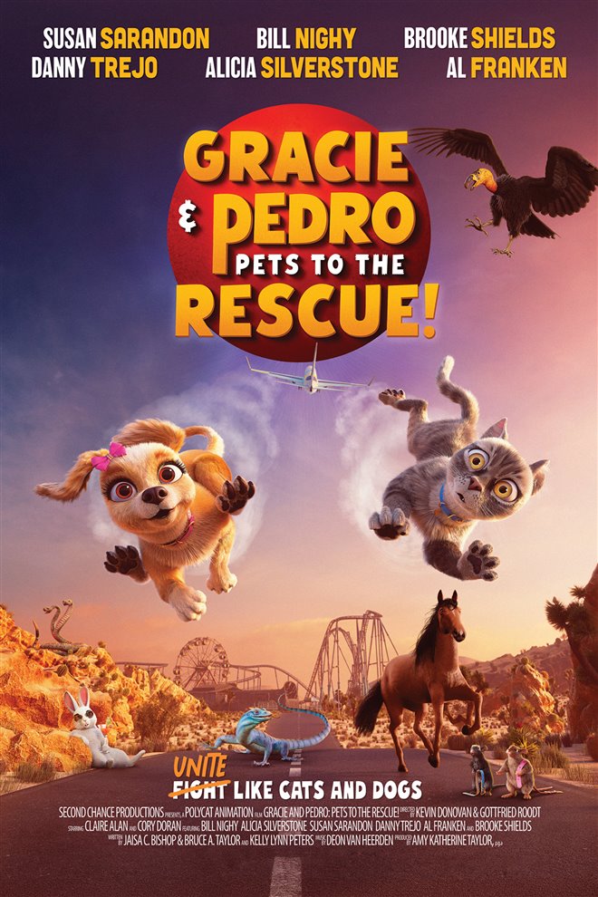 Gracie & Pedro: Pets to the Rescue! Large Poster