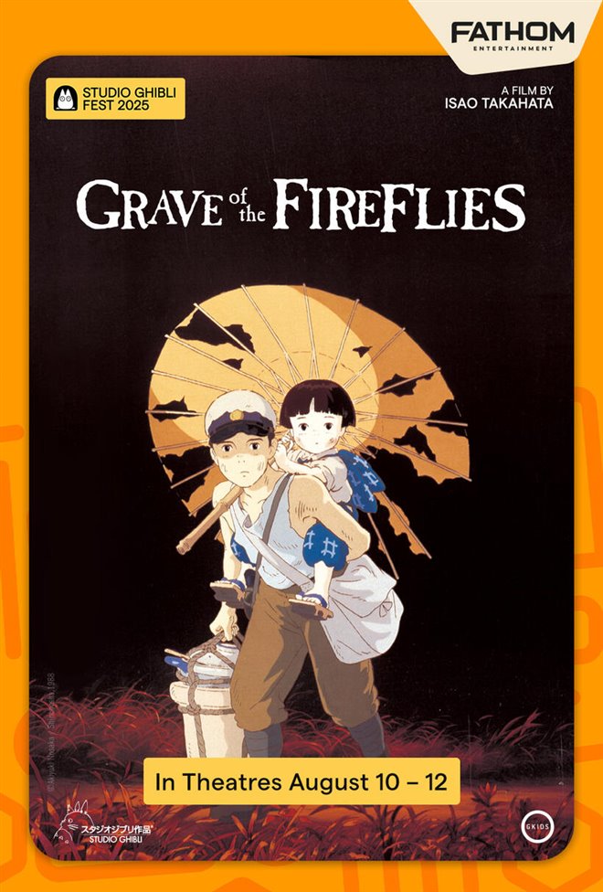 Grave of the Fireflies - Studio Ghibli Fest 2025 Large Poster