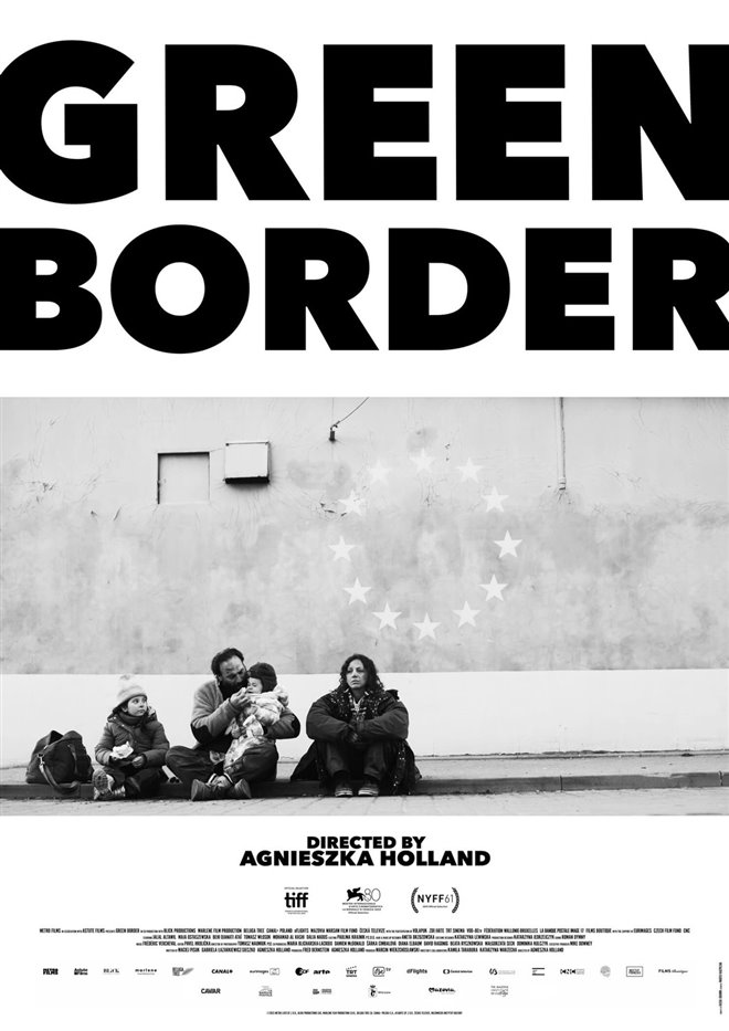 Green Border Large Poster