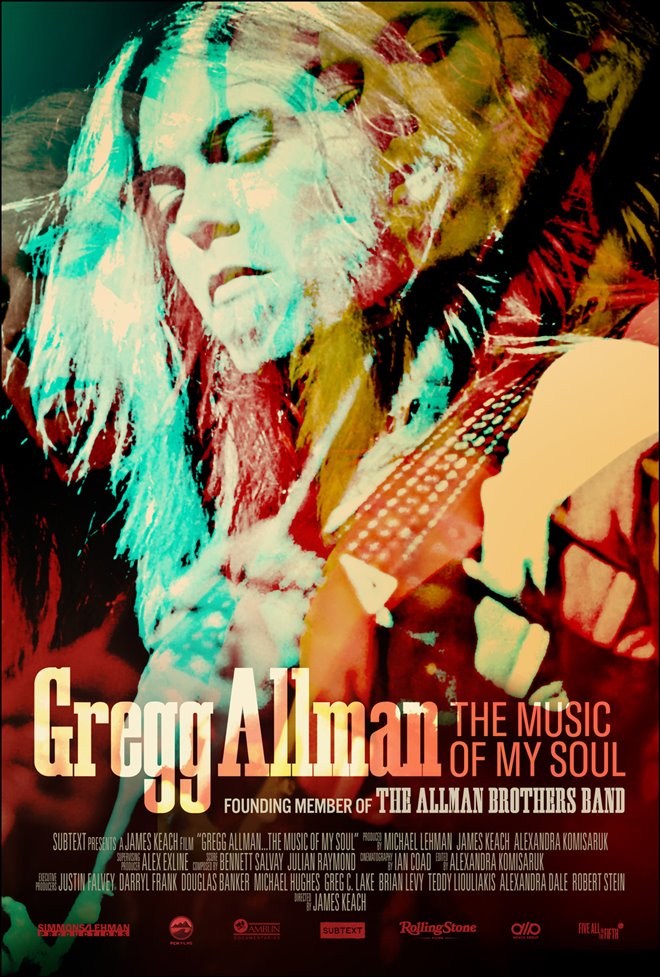 Gregg Allman: The Music of My Soul Large Poster