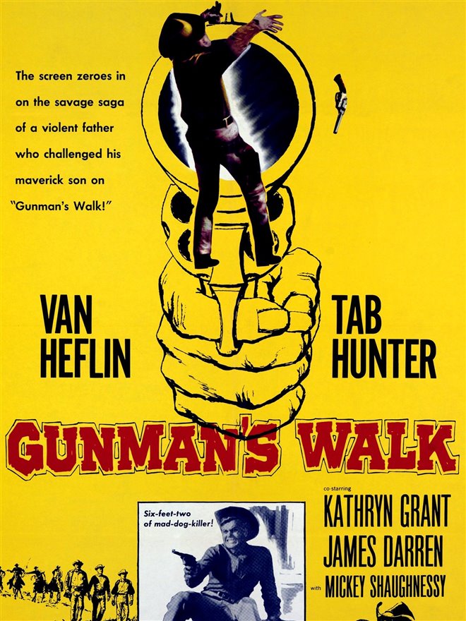 Gunman's Walk Large Poster