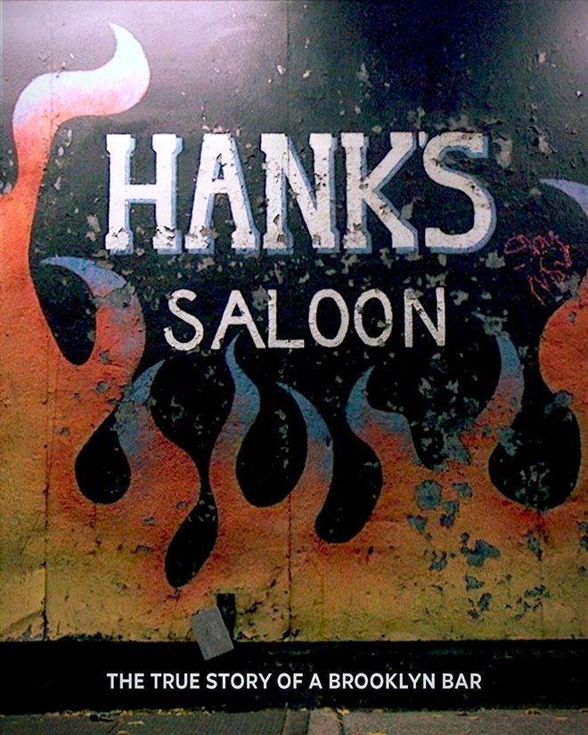 Hank's Saloon Large Poster