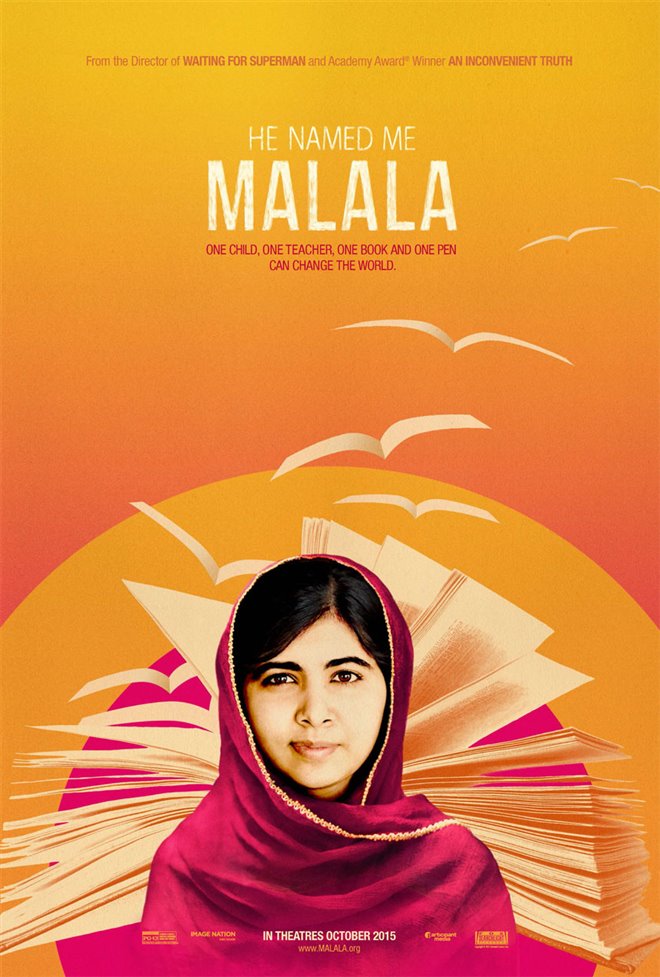 He Named Me Malala Large Poster