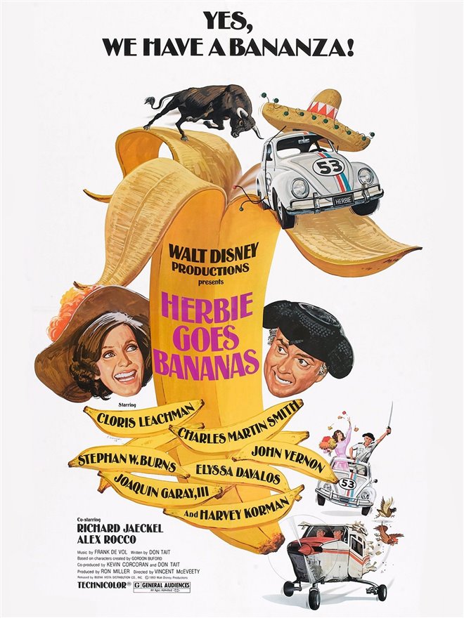 Herbie Goes Bananas Large Poster