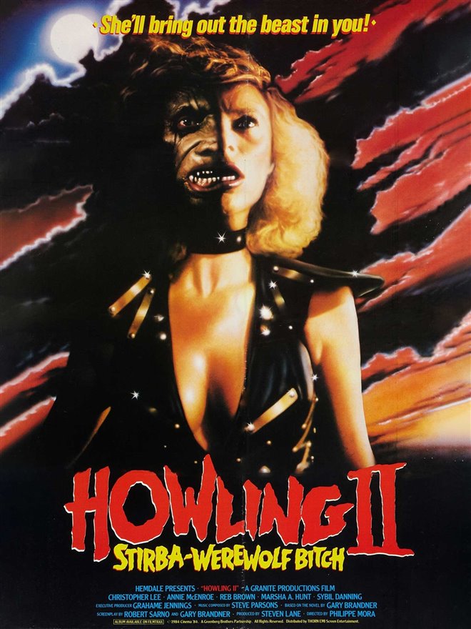 Howling II: Your Sister Is a Werewolf Large Poster