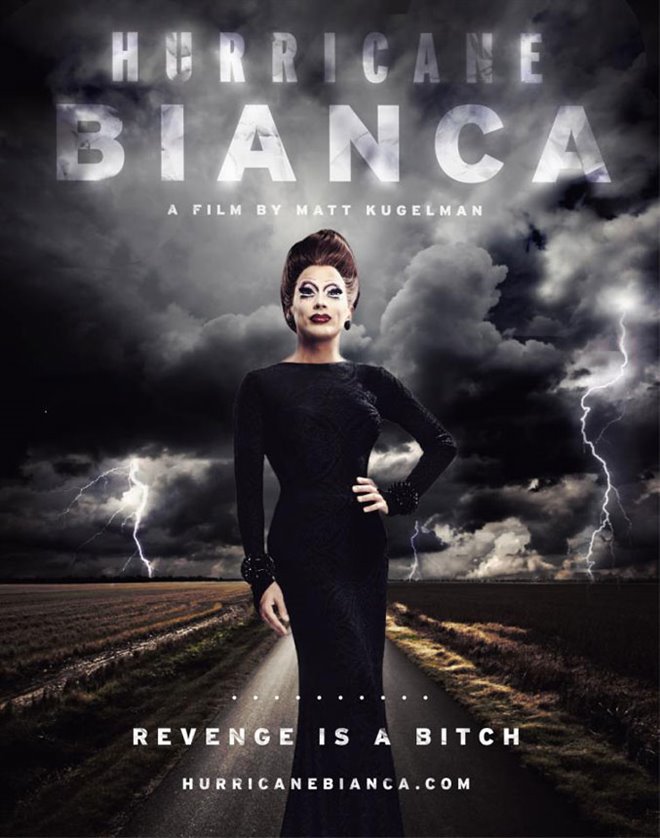 Hurricane Bianca Large Poster