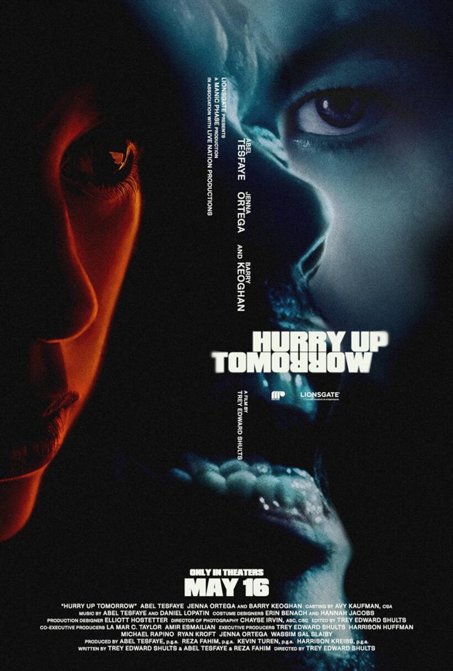 Hurry Up Tomorrow Fan Event Large Poster