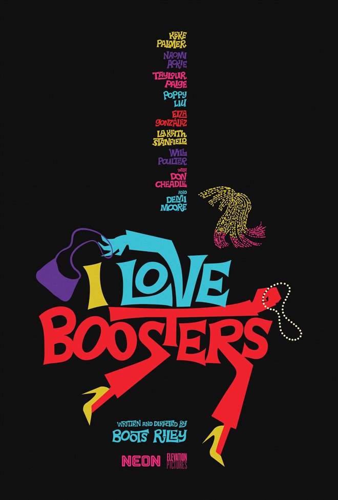 I Love Boosters Large Poster