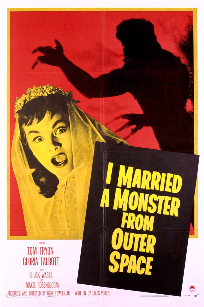 I Married a Monster From Outer Space (1958) Large Poster