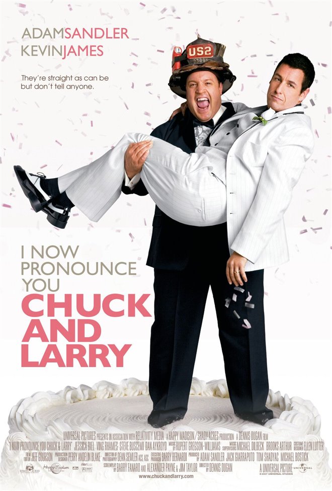 I Now Pronounce You Chuck and Larry Large Poster