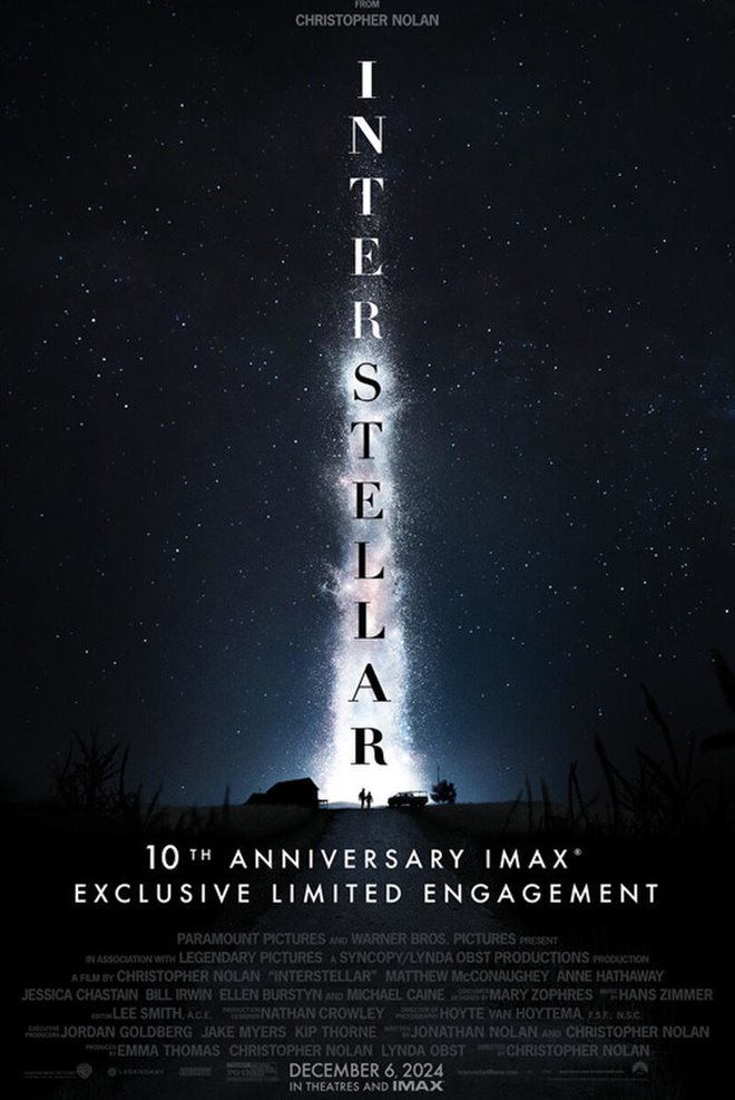 Interstellar: IMAX Exclusive in IMAX 70mm Film Large Poster