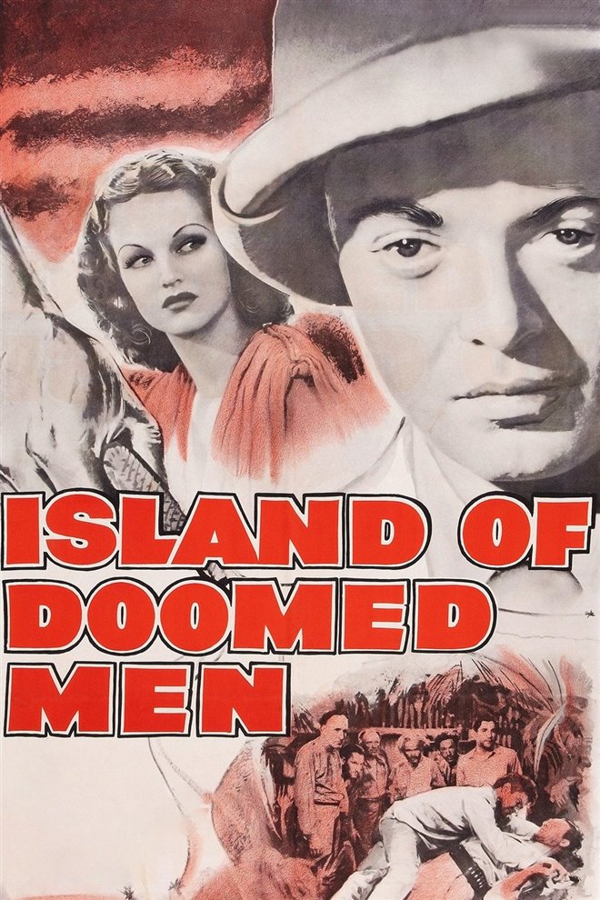 Island of Doomed Men Large Poster