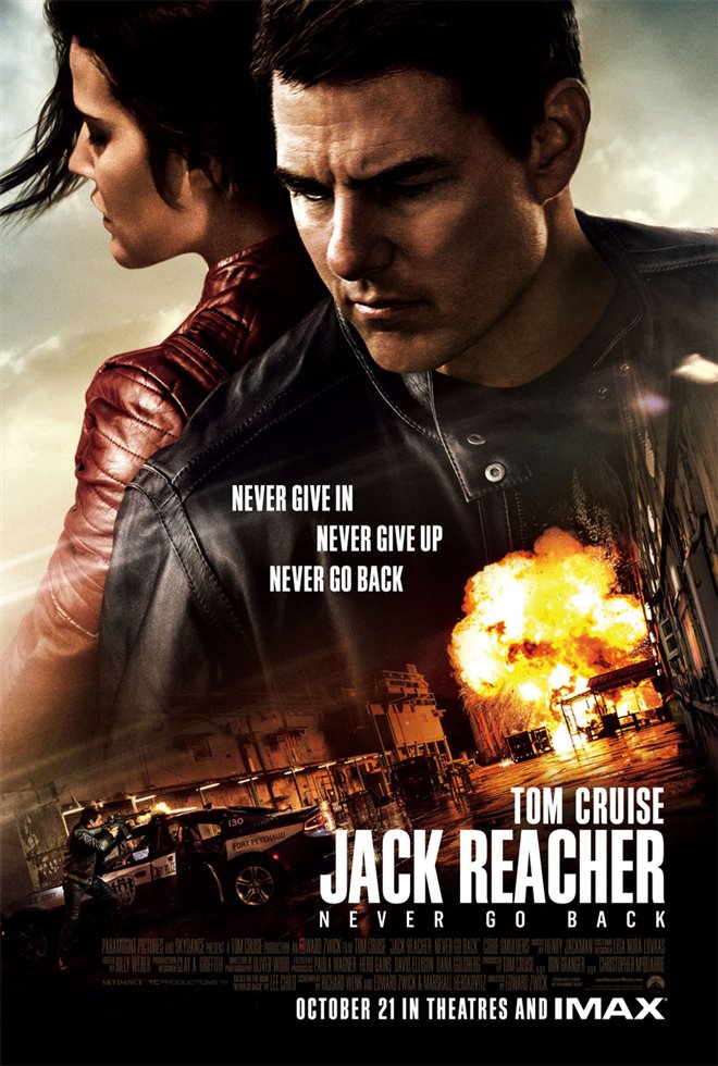 Jack Reacher: Never Go Back Large Poster