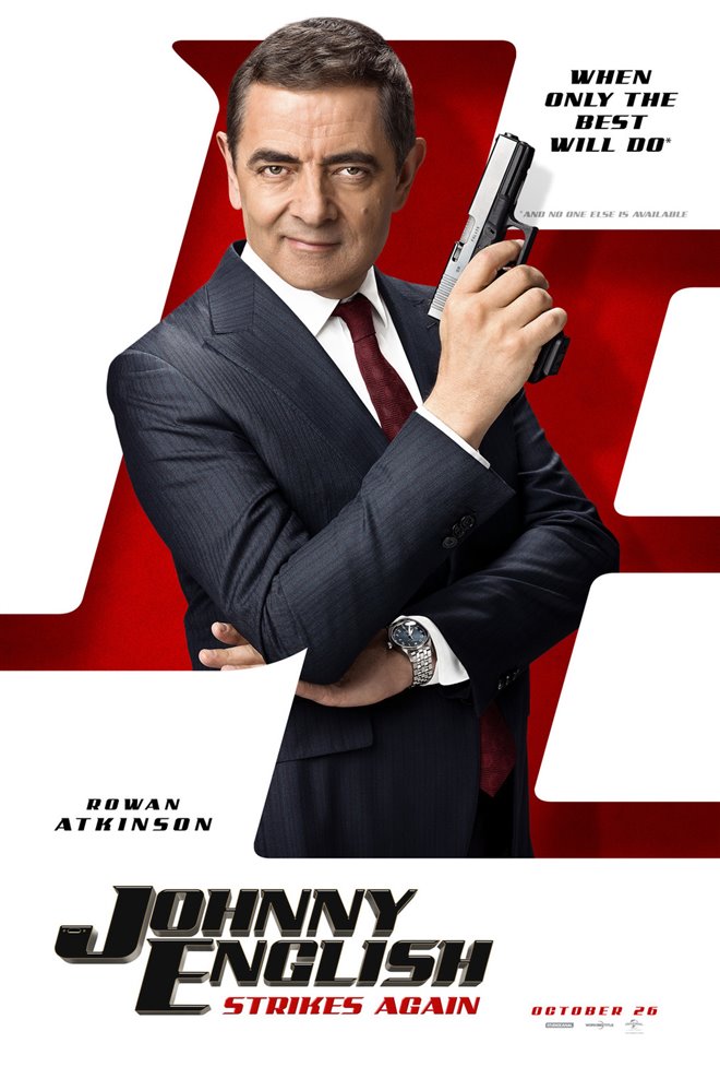 Johnny English Strikes Again Large Poster