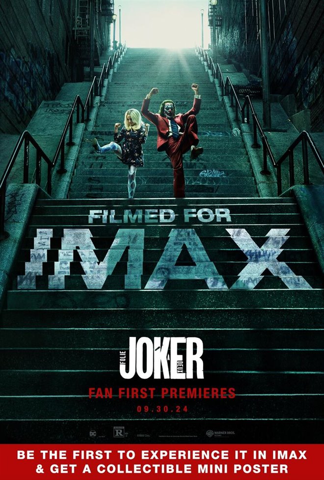 Joker: Folie à Deux - Fan First Premieres Exclusively in IMAX Large Poster