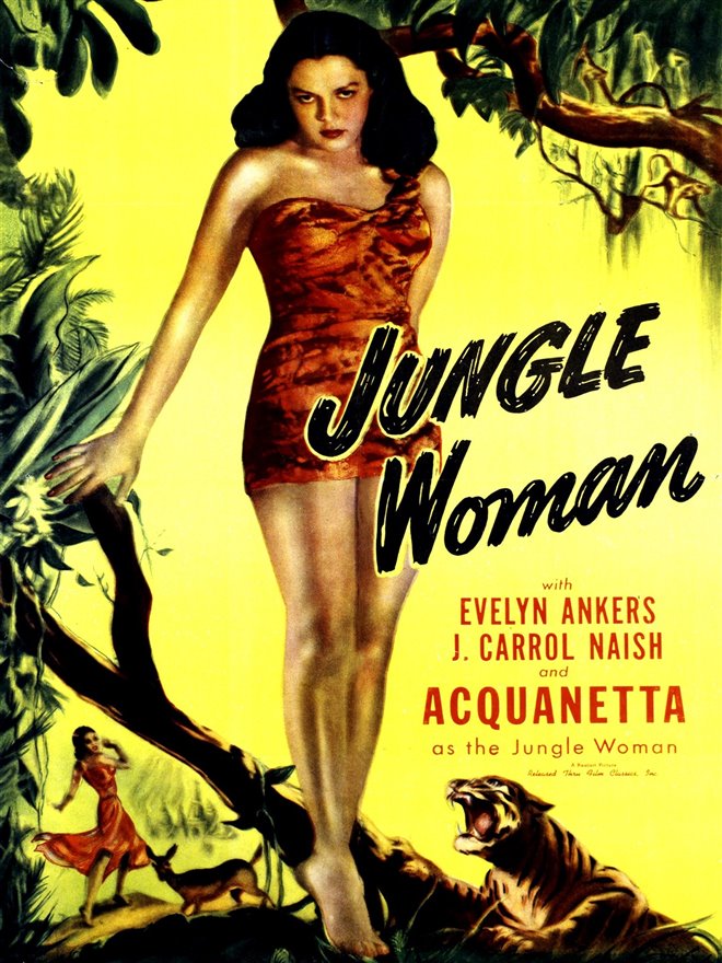 Jungle Woman Large Poster