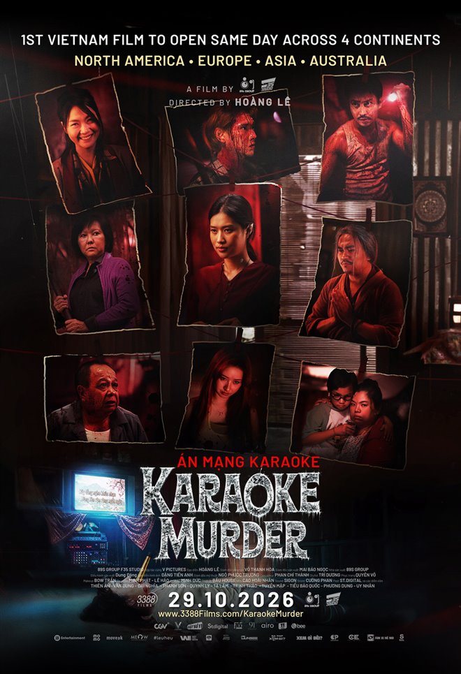 Karaoke Murder Large Poster