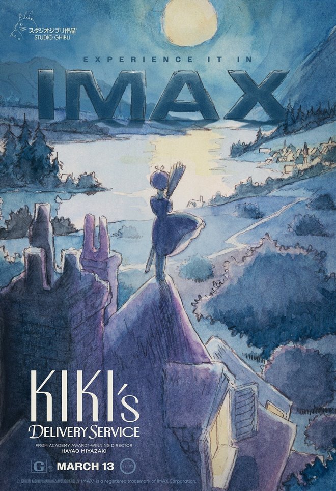Kiki's Delivery Service 4K in IMAX Large Poster