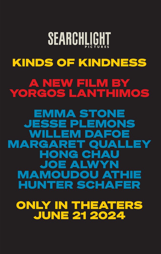 Kinds of Kindness movie large poster.