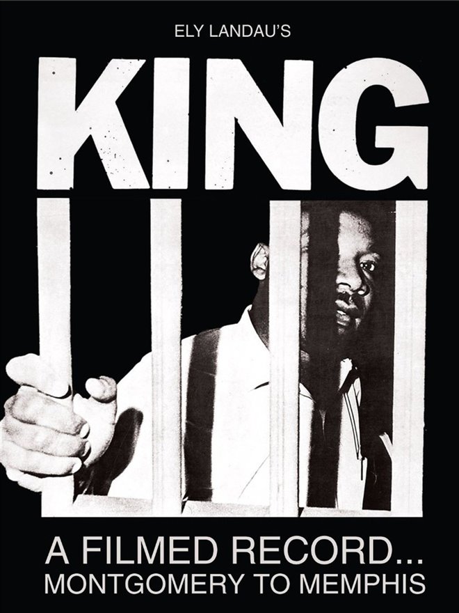 King: A Filmed Record... Montgomery to Memphis Large Poster