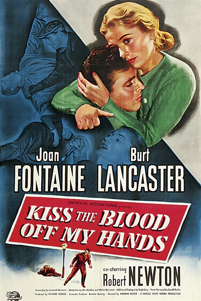 Kiss the Blood Off My Hands Large Poster