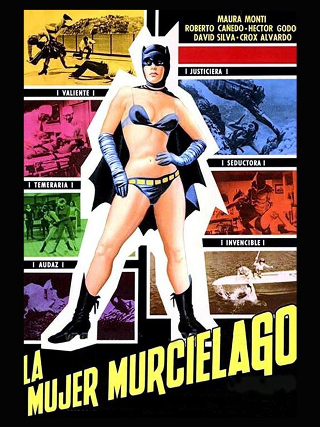 La mujer murciélago Large Poster
